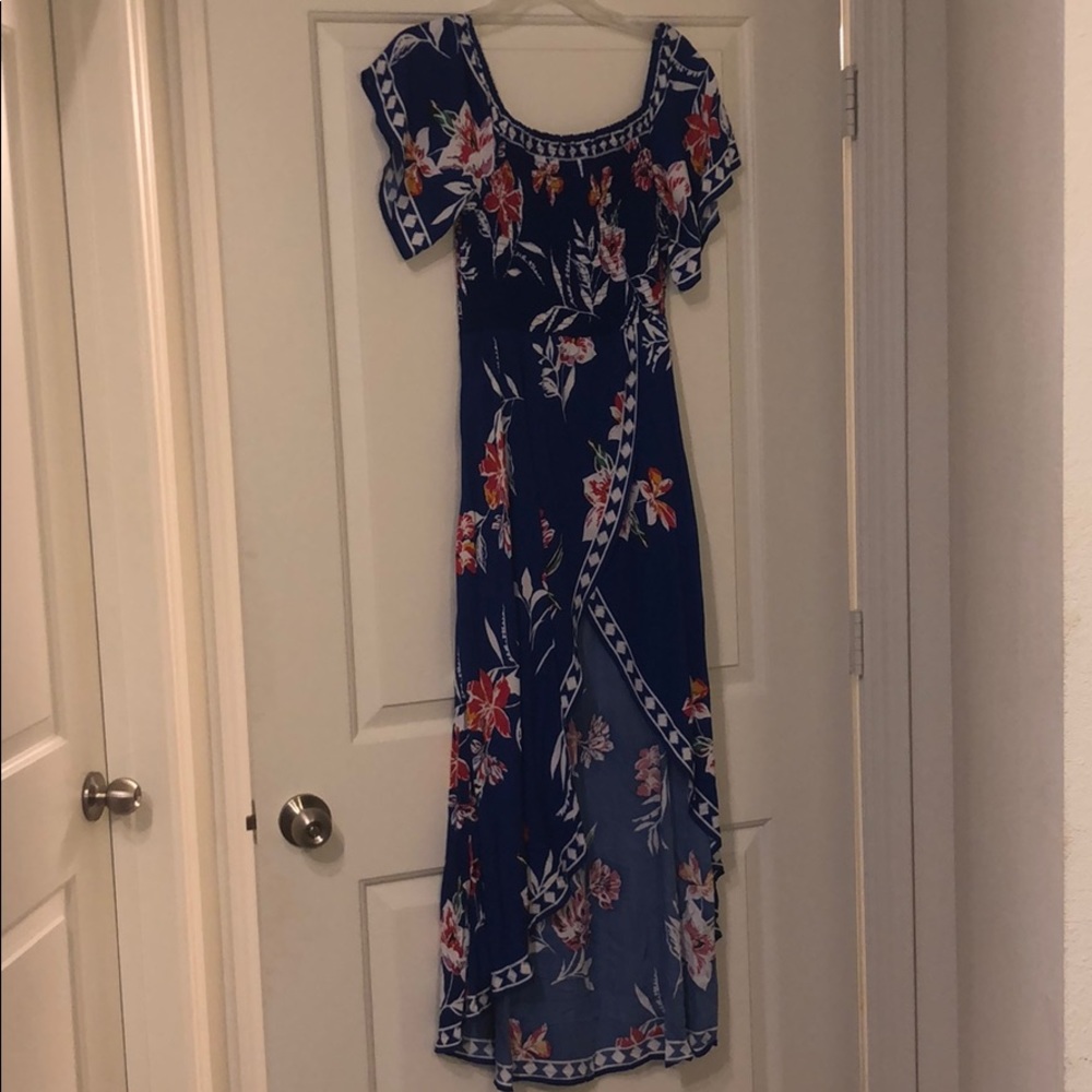 Floral print maxi